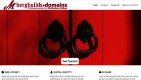 What Bergbuilds.domains website looked like in 2019 (4 years ago)