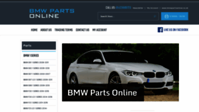 What Bmwpartsonline.co.uk website looked like in 2019 (4 years ago)