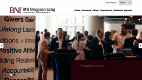 What Bni-hungary.com website looked like in 2019 (4 years ago)