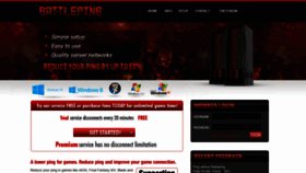 What Battleping.com website looked like in 2019 (4 years ago)