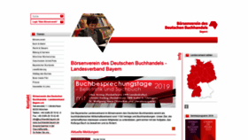 What Boersenverein-bayern.de website looked like in 2019 (4 years ago)