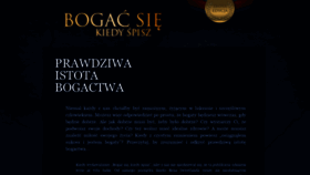 What Bogac-sie.pl website looked like in 2019 (4 years ago)