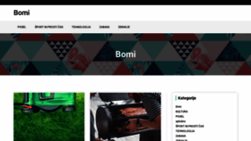 What Bomi.si website looked like in 2019 (4 years ago)