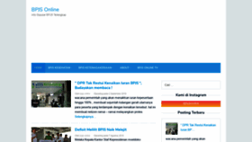What Bpjs-online.com website looked like in 2019 (4 years ago)