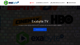 What Blog.exabytetv.info website looked like in 2019 (4 years ago)