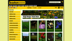 What Bostonseeds.co.uk website looked like in 2019 (4 years ago)