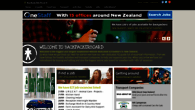 What Backpackerboard.co.nz website looked like in 2019 (4 years ago)