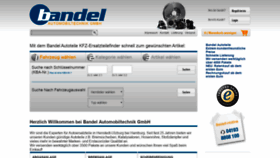 What Bandel-online.de website looked like in 2019 (4 years ago)