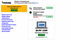 What Boxomania.com website looked like in 2019 (4 years ago)