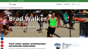 What Brad-walker.com website looked like in 2019 (4 years ago)