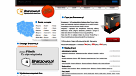 What Branzowo.pl website looked like in 2019 (4 years ago)
