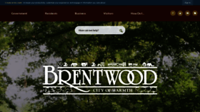 What Brentwoodmo.org website looked like in 2019 (4 years ago)
