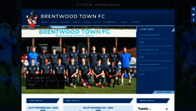 What Brentwoodtownfc.co.uk website looked like in 2019 (4 years ago)