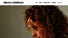 What Brianacorrigan.com website looked like in 2019 (4 years ago)
