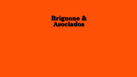 What Brignoneasociados.com.ar website looked like in 2019 (4 years ago)