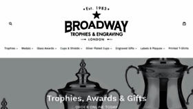 What Broadway-engraving.co.uk website looked like in 2019 (4 years ago)