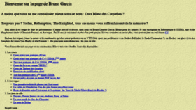 What Bruno-garcia.net website looked like in 2019 (4 years ago)