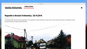 What Brzoza-krolewska.pl website looked like in 2019 (4 years ago)