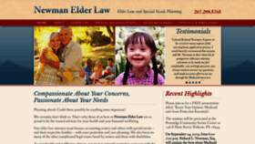What Buckscounty-elderlaw.com website looked like in 2019 (4 years ago)