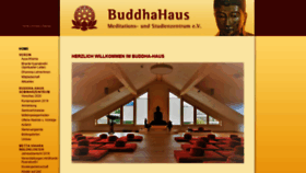 What Buddha-haus.de website looked like in 2019 (4 years ago)