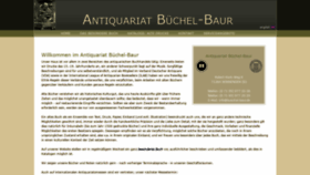 What Buechel-baur.de website looked like in 2019 (4 years ago)