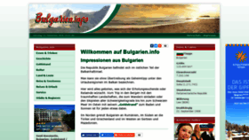 What Bulgarien.info website looked like in 2019 (4 years ago)