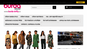 What Burda-strihy.cz website looked like in 2019 (4 years ago)