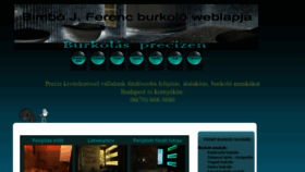 What Burkolo.co.hu website looked like in 2019 (4 years ago)