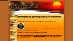 What Businesswarehouse.co.za website looked like in 2019 (4 years ago)