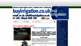 What Buyirrigation.co.uk website looked like in 2019 (4 years ago)