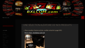 What Bxlcom.com website looked like in 2019 (4 years ago)