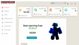 What Bloxpoints.com website looked like in 2019 (4 years ago)