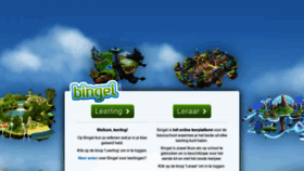 What Bingel.be website looked like in 2019 (4 years ago)