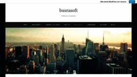 What Busrasoft.wordpress.com website looked like in 2019 (4 years ago)