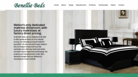 What Benelliebeds.com.au website looked like in 2019 (4 years ago)