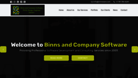 What Binnsware.com website looked like in 2019 (4 years ago)