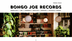 What Bongojoe.ch website looked like in 2019 (6 years ago)