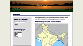 What Biblesindia.com website looked like in 2019 (4 years ago)
