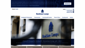 What Bankhaus-lampe.de website looked like in 2019 (4 years ago)