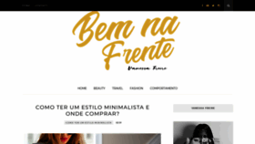 What Bemnafrente.com website looked like in 2019 (4 years ago)
