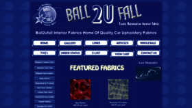 What Ball2ufall.com website looked like in 2019 (4 years ago)