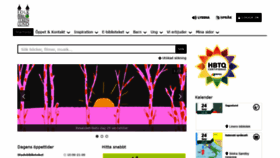 What Biblioteksportalen.lund.se website looked like in 2019 (4 years ago)
