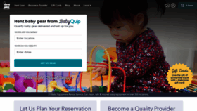 What Babyquip.com website looked like in 2019 (4 years ago)