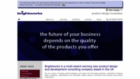 What Brightworks.co.uk website looked like in 2019 (4 years ago)