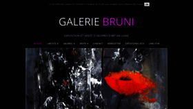 What Bruni-gallery.com website looked like in 2019 (4 years ago)