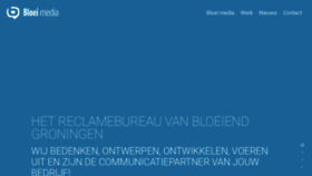 What Bloeimedia.nl website looked like in 2019 (4 years ago)