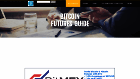 What Bitcoinfuturesguide.com website looked like in 2019 (4 years ago)