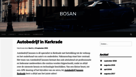 What Bosan-nissan.nl website looked like in 2019 (4 years ago)