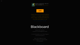 What Blackboard.atu.edu website looked like in 2019 (4 years ago)