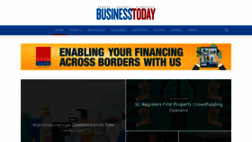 What Businesstoday.com.my website looked like in 2019 (4 years ago)